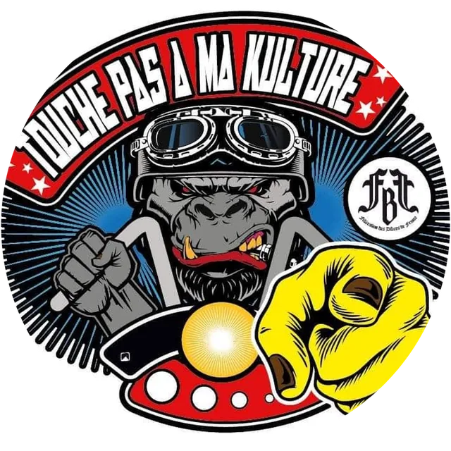 Écusson Touche pas à ma Kulture